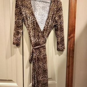 Women's leopard print dress size small